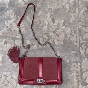 Rebecca Minkoff Crossbody Maroon Bag